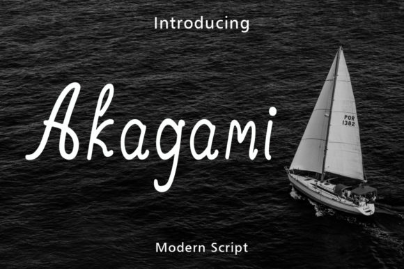 Akagami Font Review: Authentic Handwritten Charm for Branding