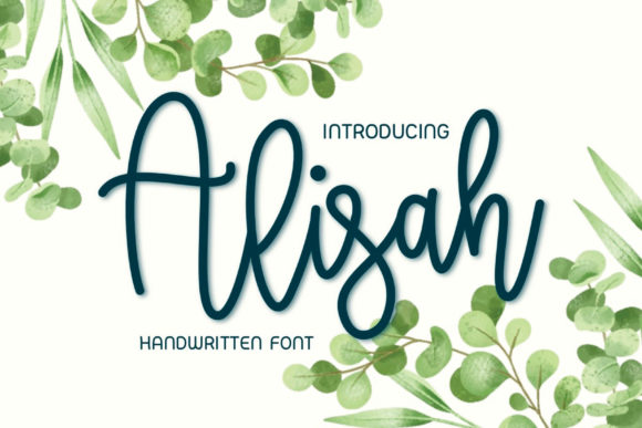 Alisah Font: Whimsical Script for Creative Projects