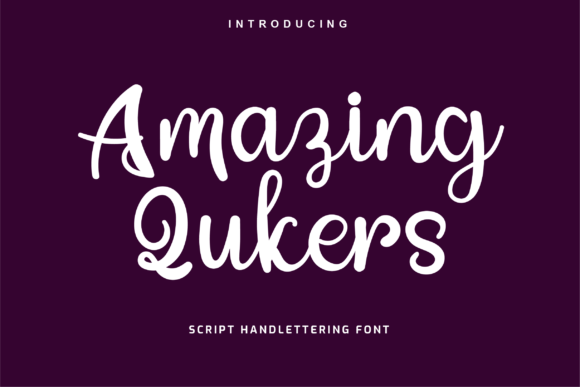 Amazing Qukers Font for Elegant Digital Marketing