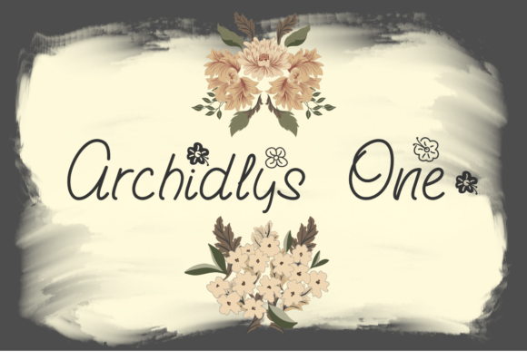 Archidlys One Font: Elevating Boutique Brand Identity