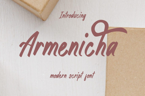 Armenicha Font Review for Editorial Design