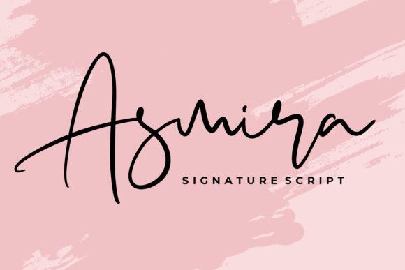 Asmira Font: Elevating Editorial Design with Elegant Script