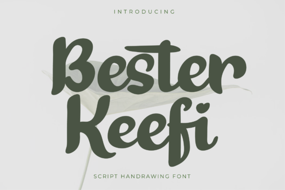 Bester Keefi Font for Authentic Handmade Crafts