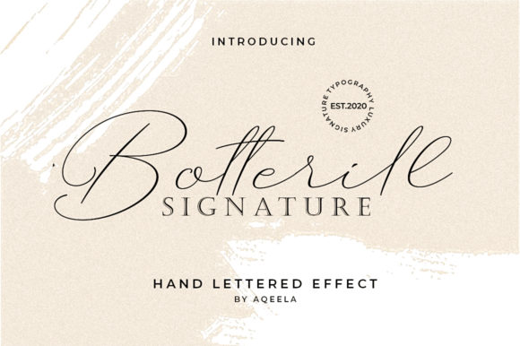 Botterill Font: Elevating Small Business Branding