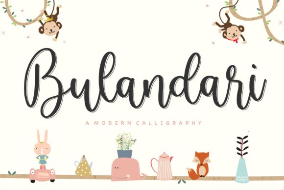 Bulandari Font: Friendly Handwritten Typography for Web Design