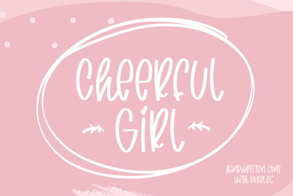 Cheerful Girl Font: A Relaxed Script for Editorial Design