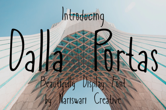 Dalla Portas Font for Modern Editorial Design
