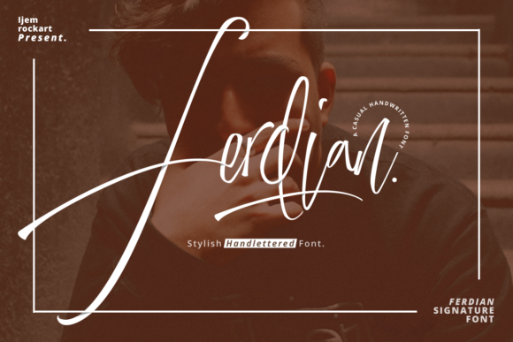 Ferdian Font: Elegant Script Handwritten Typography for Web Design