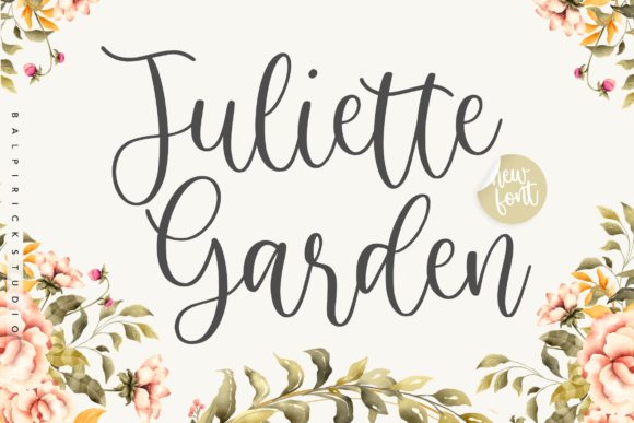 Juliette Garden Font for Professional Small Business Branding