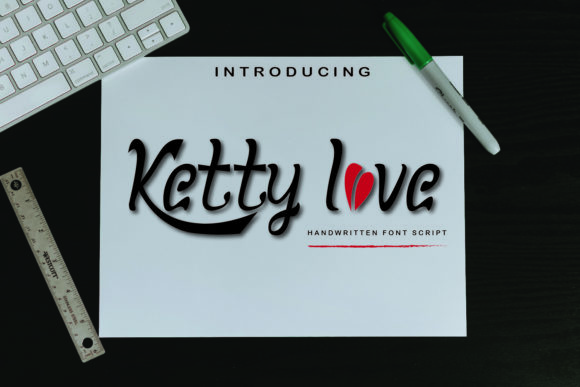 Ketty Love Font: Elevating Boutique Brand Identity