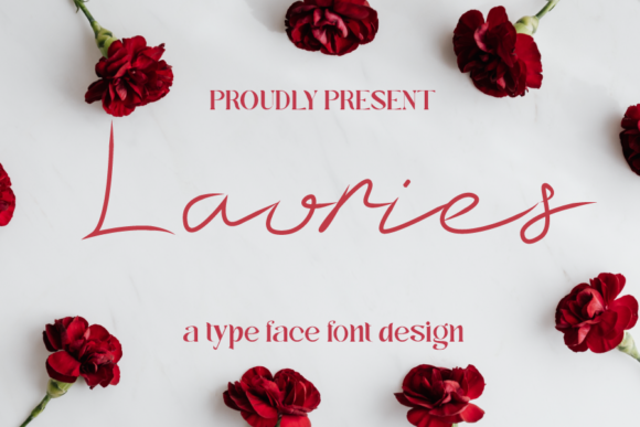 Lauries Font: Elevating Editorial Design with Classy Script