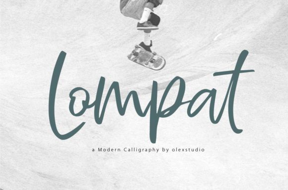 Lompat Font: Quirky Handwritten Type for Web Design
