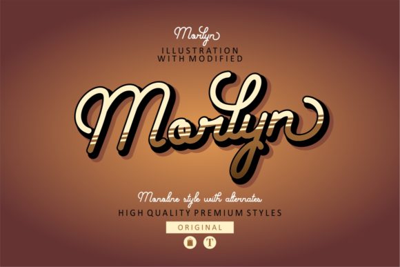 Morlyn Font: Vintage Script for Editorial Design