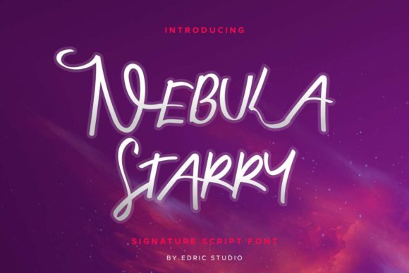 Nebula Starry Font: Elevating Boutique Web Design