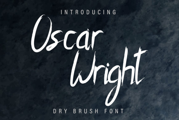 Oscar Wright Font: Grunge Script for Bold Branding
