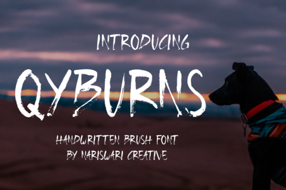 Qyburns Font: A Brush Script for Editorial Design