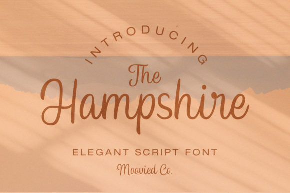 The Hampshire Font: Elevating Boutique Brand Identity