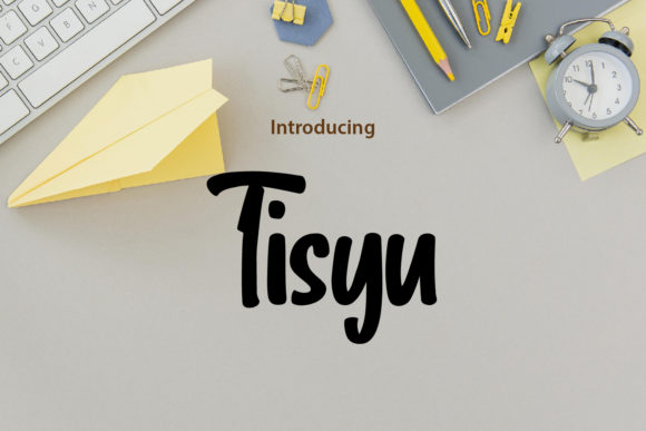 Tisyu Font: Elevating Editorial Layouts with Elegant Script