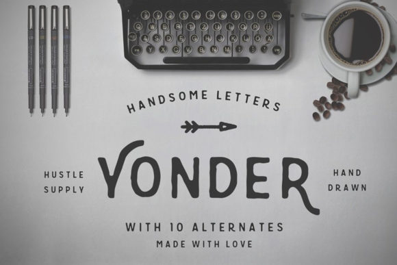 Yonder Font: Versatile Handwritten Typography for Web Design